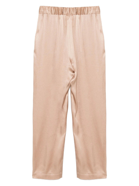 SEMICOUTURE SATIN TROUSERS
